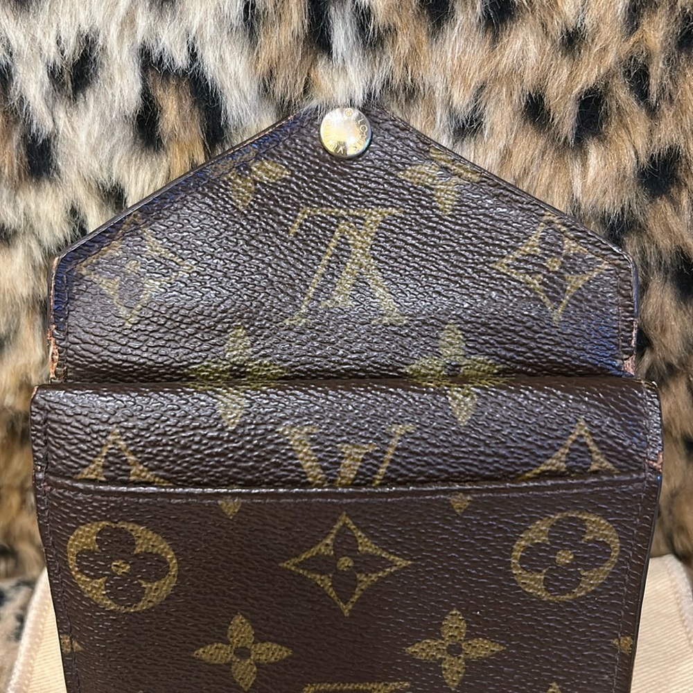 Louis Vuitton Monogram Compact Origami Wallet with Dust Bag PROJECT - Picture 8 of 16
